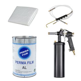 Fluid Film Perma Film & Vaupel Druckbecherpistole+ Folie 1 Liter Aluminium 3000 FGR