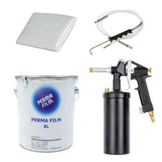 Fluid Film Perma Film & Vaupel Druckbecherpistole+ Folie 3 Liter Aluminium 3100 ASR