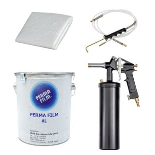 Fluid Film Perma Film & Vaupel Druckbecherpistole+ Folie 3 Liter Aluminium 3000 FGR