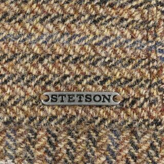 Stetson Driver Cap Virgin Wool Herringbone