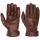 Stetson Conductive Leather Gloves Brown 9,5/L