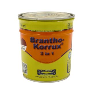 Brantho Korrux 3 in 1 Metallschutzfarbe 750 ml Dose rotbraun