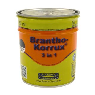 Brantho Korrux 3 in 1 Metallschutzfarbe 750 ml Dose anthrazitgrau